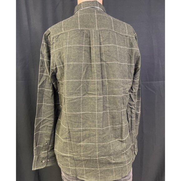 Croft & Barrow Men's Green Flannel Shirt/Button Up Sz S SKU 4956 - Picture 2 of 6